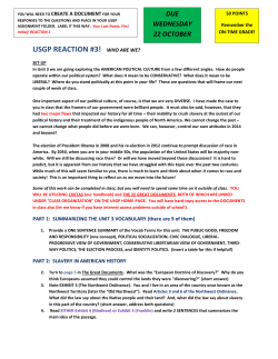 USGP REACTION #3! WHO ARE WE?