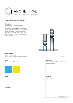 Product Specification