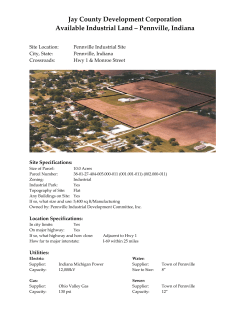 Pennville, Indiana - Jay County Development Corporation