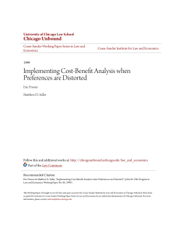 Implementing Cost-Benefit Analysis when Preferences are Distorted