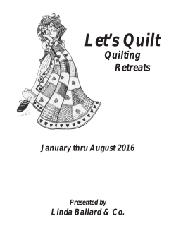 Let`s Quilt - Linda Ballard