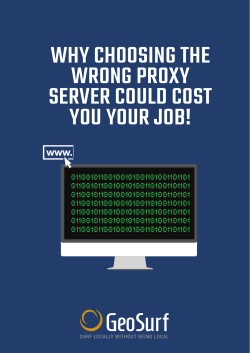 why choosing the wrong proxy server could cost you your