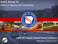 AAPA 2017 Quality Asphalt Paving Conference