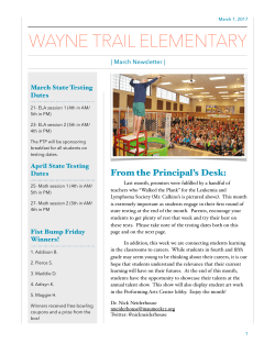 March 2017 - Maumee City Schools