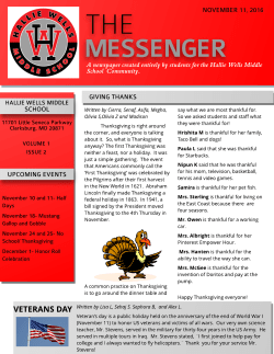 November 11, 2016 - Montgomery County Public Schools