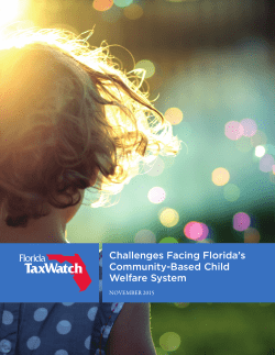 Challenges Facing Florida`s Community