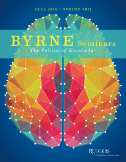 - Byrne Seminars