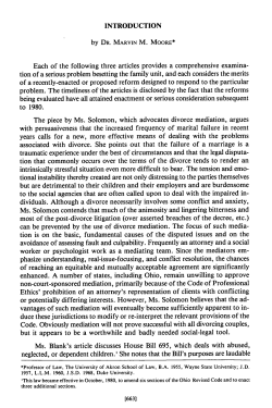 INTRODUCTION Each of the following three articles provides a