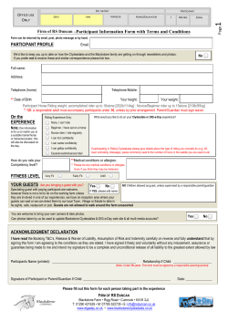 Participant Information Form