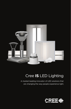 Cree Overview Brochure