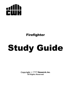 Study Guide - City of Tamarac