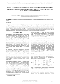 OBCHS: AN EFFECTIVE HARMONY SEARCH ALGORITHM WITH