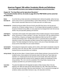 American Pageant 16th edition Vocabulary Words and Definitions