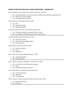 period 4 practice multiple-choice questions &ndash; answer key