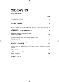 oideas 53 - Department of Education and Skills