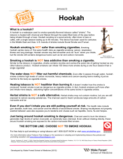 Hookah - Tobacco