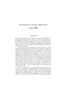 The aim of this paper is to give a brief survey of the possible