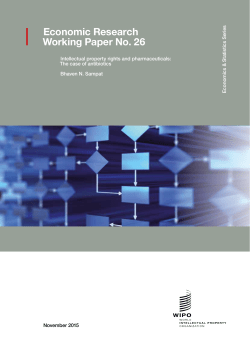 Economic Research Working Paper No. 26