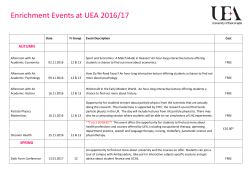 event programme PDF.