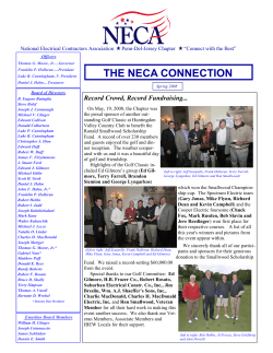 Spring 2008  - NECA, Penn-Del