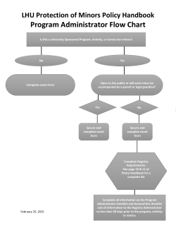 Program Administrator Flow Chart