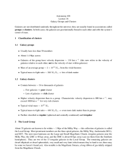Clusters and groups of galaxies