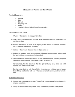 Introduction to Physics and Mass/Volume