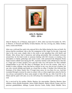 John H. Bastien - Capaul Funeral Home