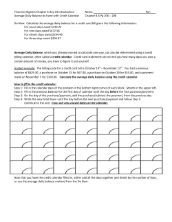 Financial Algebra Chapter 4 Day 24 Introduction Name: Per