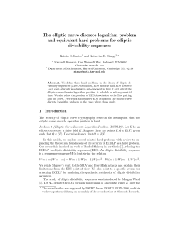 The elliptic curve discrete logarithm problem and equivalent hard