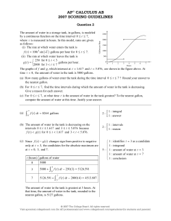 Ap07 Calculus Ab Q2 - AP Central
