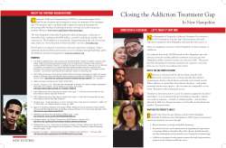 Closing the Addiction Treatment Gap