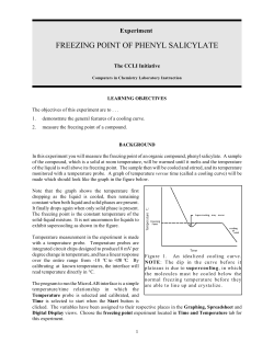 freezing point of phenyl salicylate