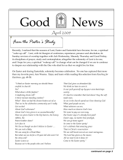 Good News - Providence Presbyterian Church