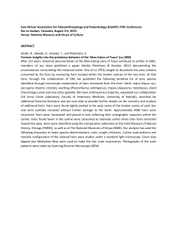 East African Association for Paleoanthropology and Paleontology