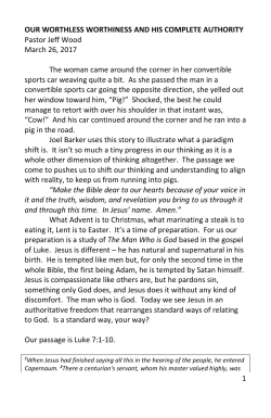 OUR WORTHLESS WORTHINESS