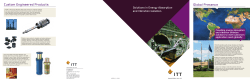 ITT Enidine Capabilities Brochure