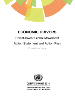 Divest-Invest Global Movement