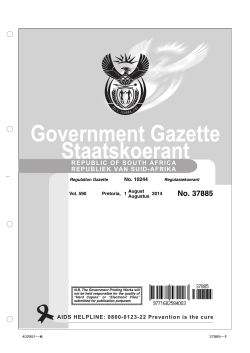 Alien and Invasive Species Regulations, 2014