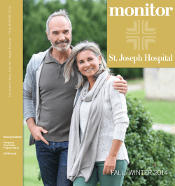 fall / winter 2014 - St. Joseph Hospital of Orange