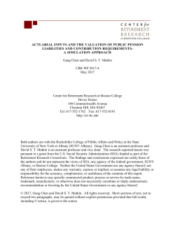 Full Paper - Center for Retirement Research