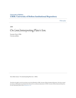 - University of Bolton Institutional Repository