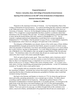 US Declaration of Independence - Arak-29