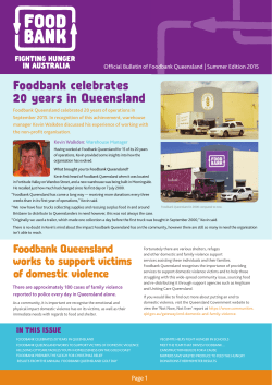 01_Foodbank Queensland Summer Newsletter_FINALRGB.indd