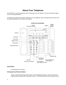 About Your Telephone
