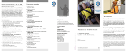 9th International Conference Protection of children in cars