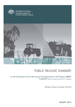 PDF 1 MB - Australian Pesticides and Veterinary Medicines Authority