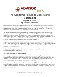 article - Advisor Perspectives