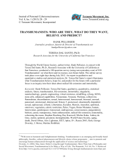 Full Text - Terasem Journals