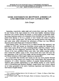 some differences between american and british fantasy literature